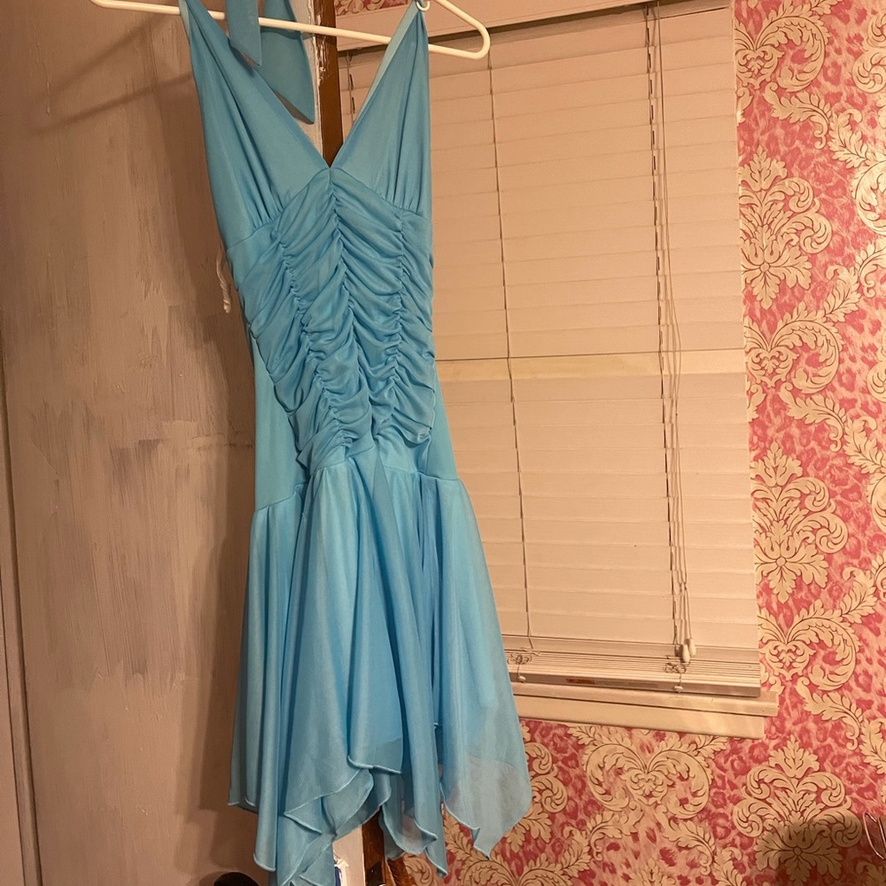 blue summer dress sharpay y2k